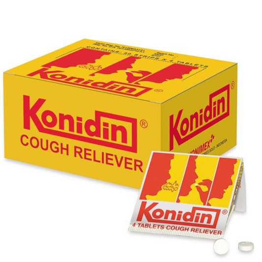 ကိုနီဒင်း ချောင်းဆိုးပျောက်ဆေး|Konidin