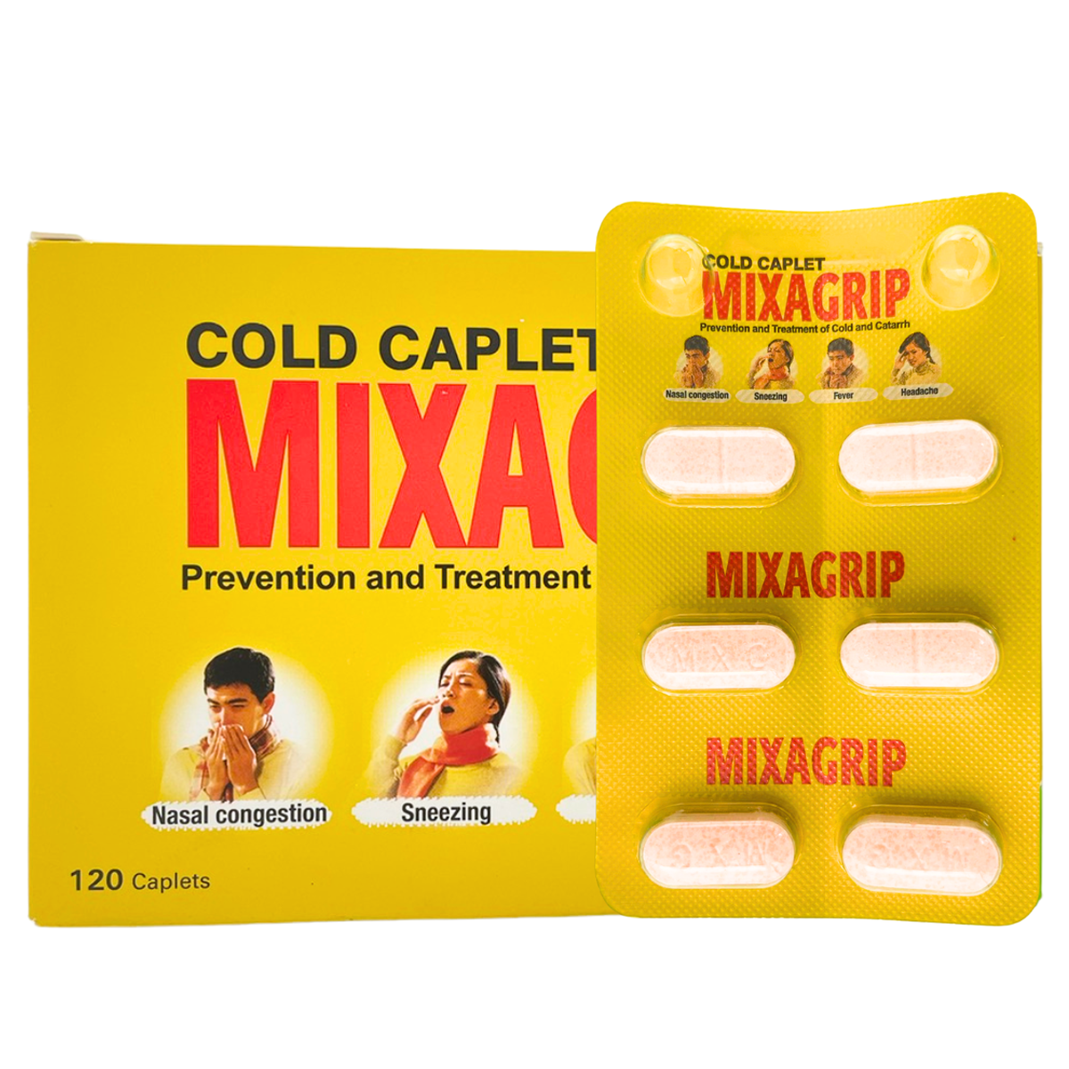 မစ်ဆာဂရစ် အဖျားပျောက်ဆေး|Mixagrip (6 tab)