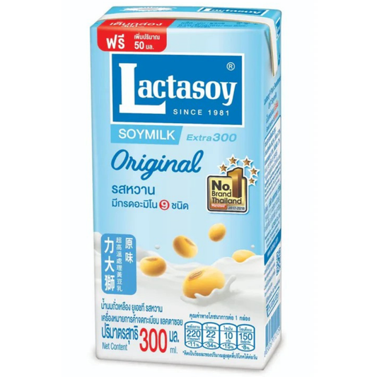 လက်တာဆွိုင်းပဲနို့ ဗူးလတ်|Lactasoy Original (300ml)
