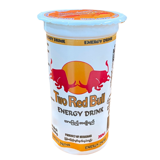 ကျွဲရိုင်း ကော်ဗူး|Two Red Bull 200ml Cup