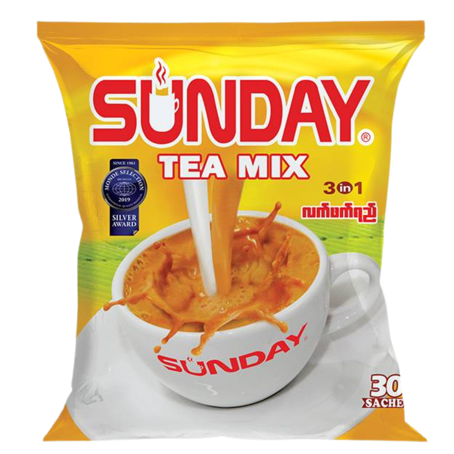 ဆန်းဒေး လက်ဖက်ရည်|Sunday 3in1 Tea Mix
