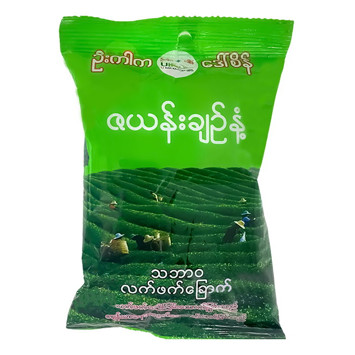 ဦးကာက လက်ဖက်ခြောက် (၅ ကျပ်သား)|Ukar Ka Dry Green Tea Leaf (80g)