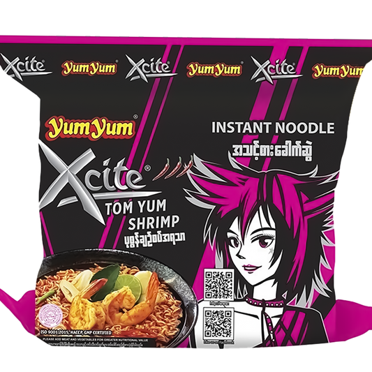 အိတ်ချ်ဇိုက် တုန်ယမ်း ပုစွန်ချဉ်စပ်|Xcite Tom Yum Shrimp PK