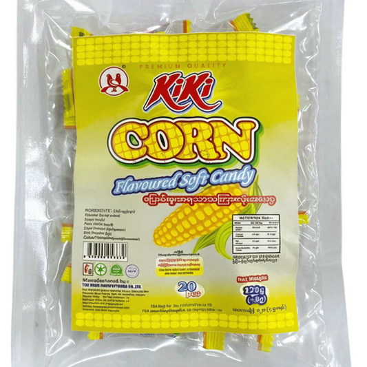 ကီကီ‌ ပြောင်းဖူး သကြားလုံး|KiKi Corn Candy (S)
