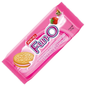 ဖန်အို ဆန်းဒဝစ် စတော်ဘယ်ရီ ဘီစကစ်|Fun-O Sandwich Strawberry Biscuit