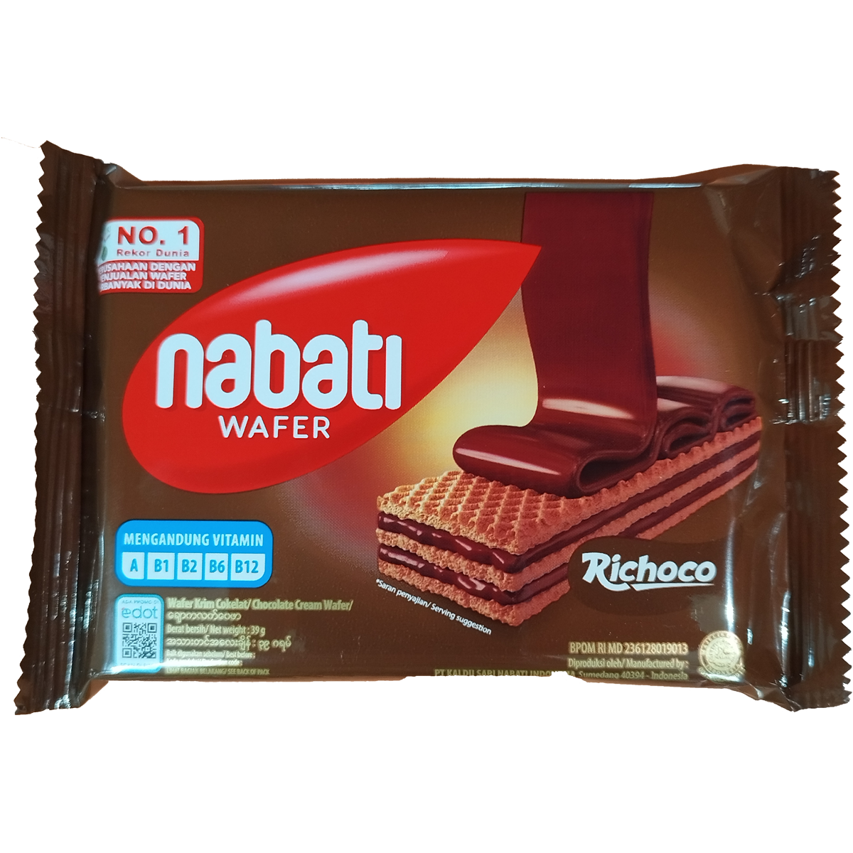 နာဘာတီ ချောကလက်|Nabati Choco Wafer