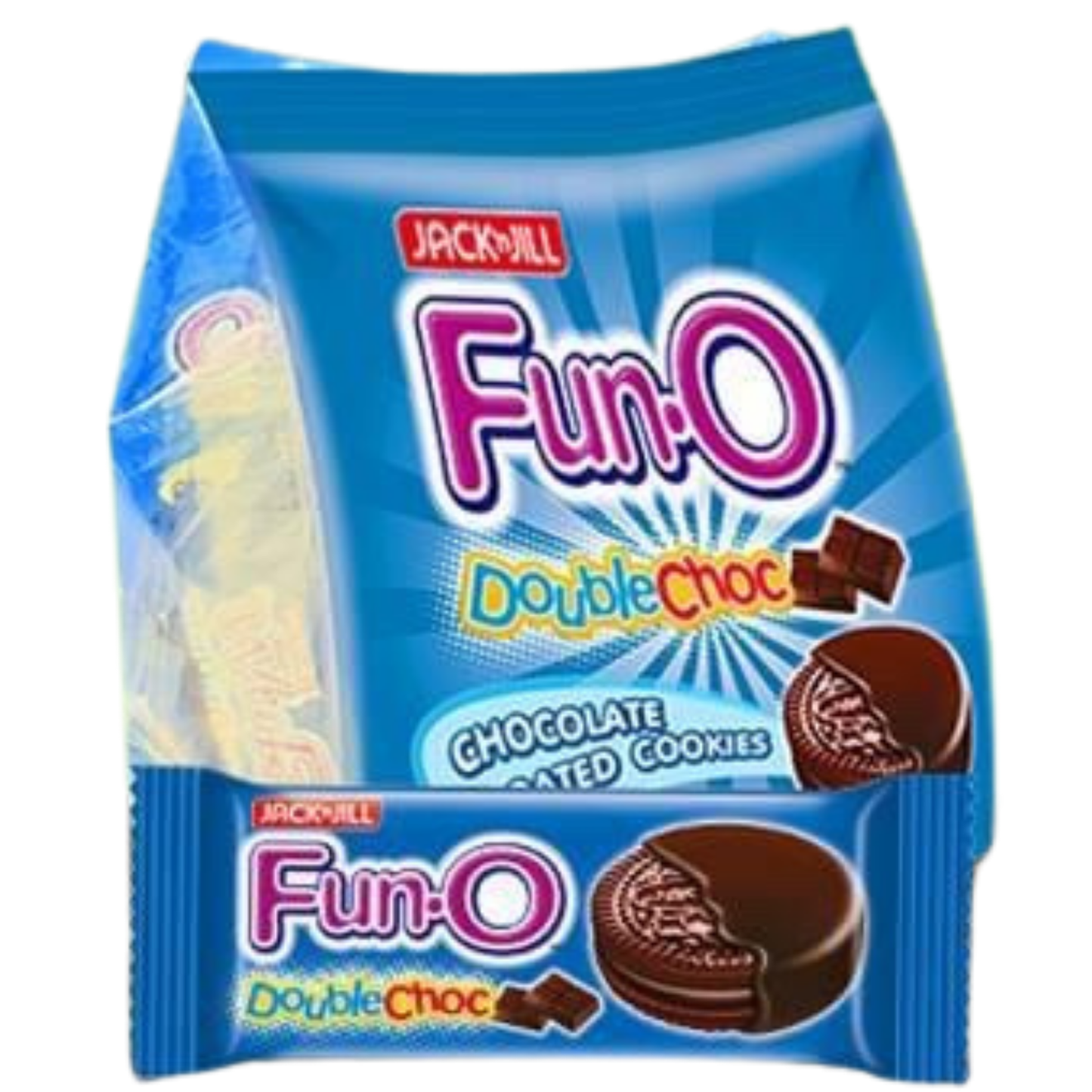 ဖန်အို ချောကလက်နှစ်ထပ် ကွတ်ကီး|Fun-O Double Chocolate