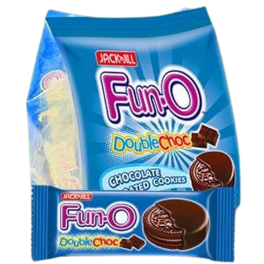 ဖန်အို ချောကလက်နှစ်ထပ် ကွတ်ကီး|Fun-O Double Chocolate