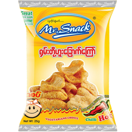 ရှမ်းတိုဖူးကြော် အစပ် (သေး)|Mr Snack Tofu Spicy (S)