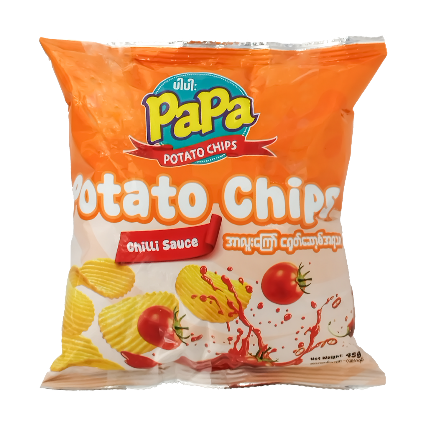 ပါပါး အာလူးကြော် ငရုတ်ဆော့စ်|PaPa Potato Chilli Sauce