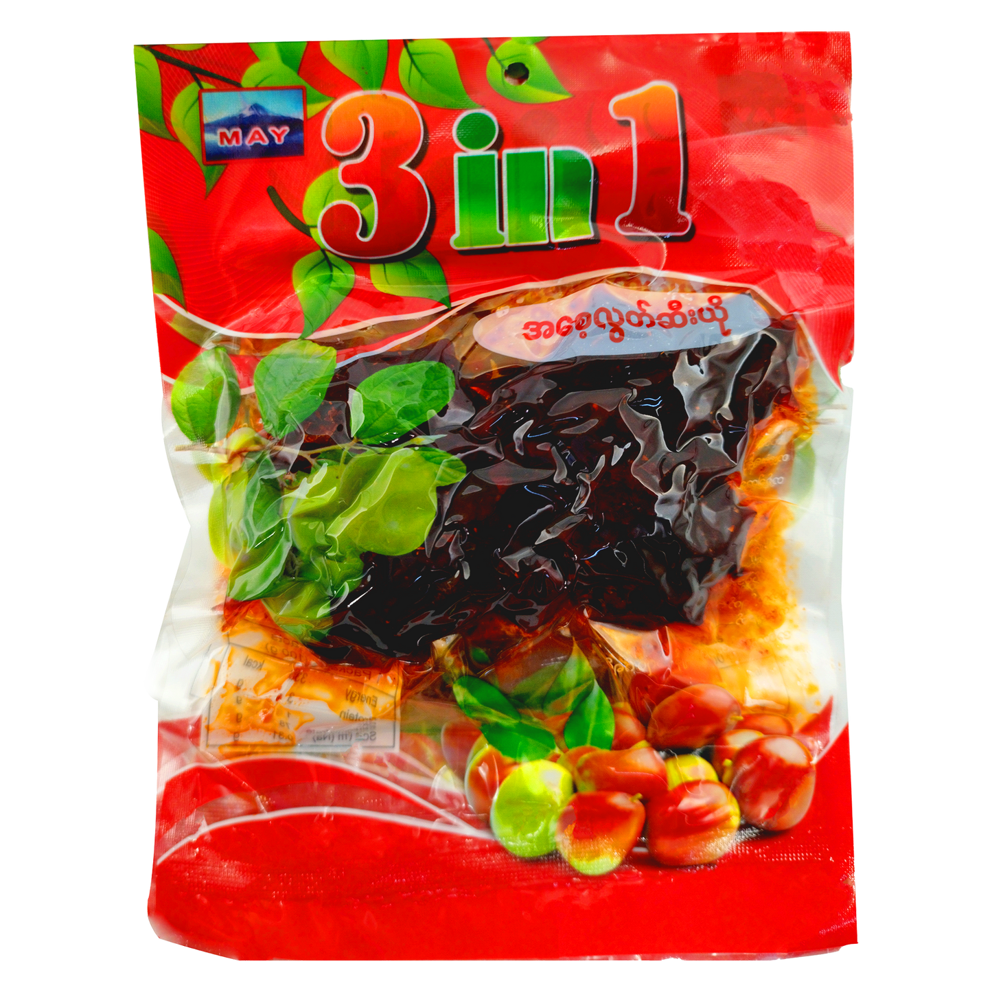 သရီးအင်ဝမ်း ဇီးယို (ကြီး)|3in1 Plum Jam (B)