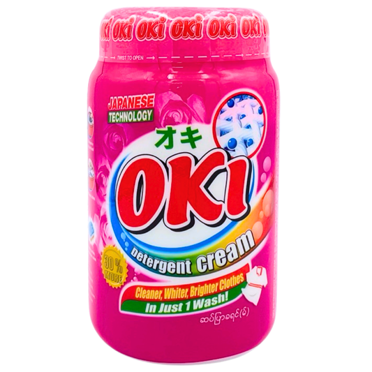 အိုကီ ဗူးကြီး ပန်း (၉၀၀ ဂရမ်)|Oki Detergent PK 900g