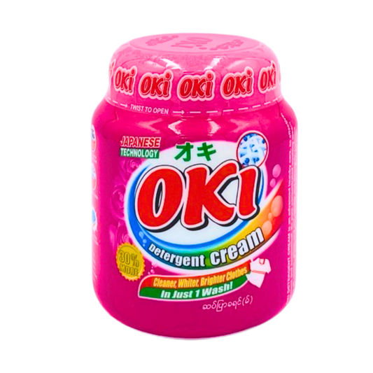 အိုကီ ဆပ်ပြာခရင် ပန်းရောင် (၃၆၀ ဂရမ်)|Oki Detergent PK 360g