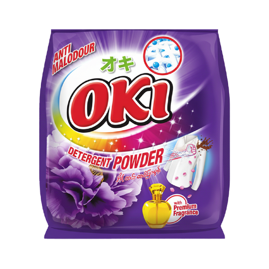 အိုခီ ဆပ်ပြာမှုန့် ခရမ်း (၆၀ ဂရမ်)|Oki Powder PP 60g