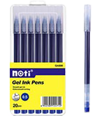 မှင်စိုဘောပင် အပြာ ၀.၅ မီလီ|Noti Gel Ink 0.5 mm BL