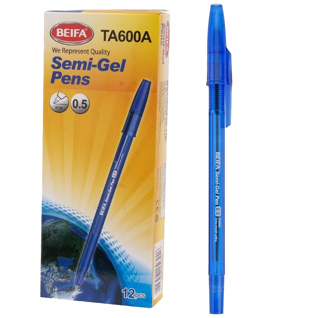 ဘီဖာ ဘောပင်ဗူး အပြာ ၀.၅ မီလီ|Beifa Box 0.5 mm BL