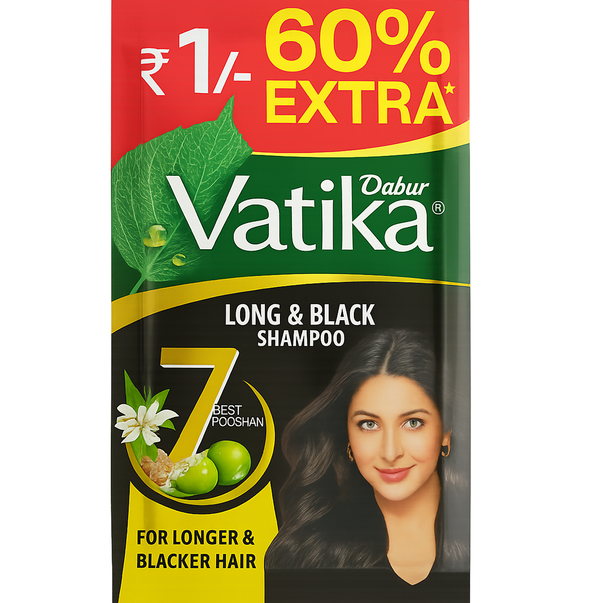 ဗာတီကာ ခေါင်းလျှော်ရည် (အမဲ)|Vatika Shampoo Black