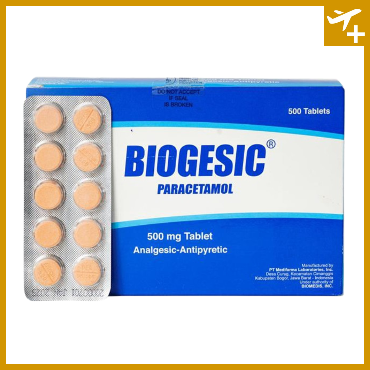 ဘိုင်အိုဂျက်ဆစ် အဖျားပျောက်ဆေး|Biogesic