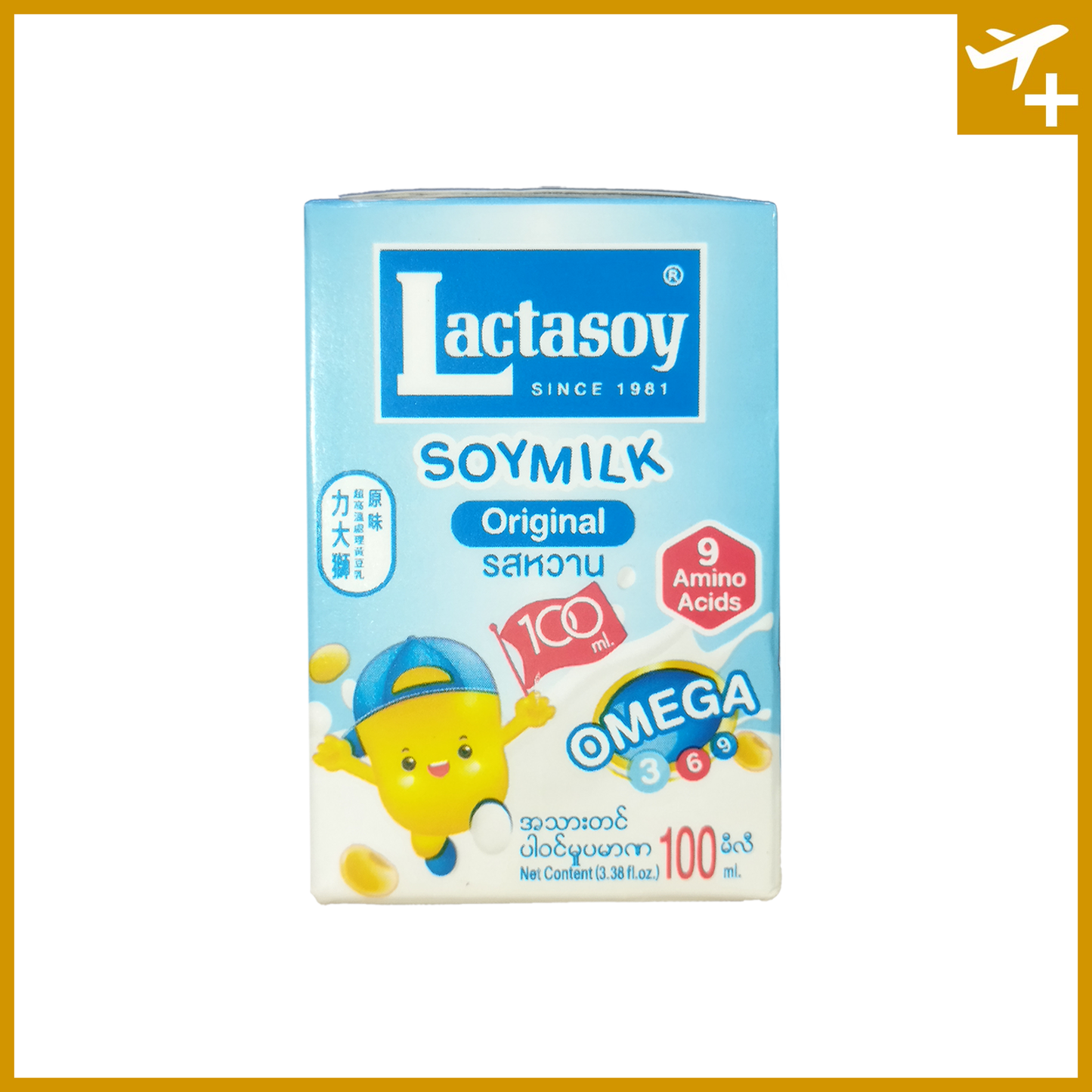 လက်တာဆွိုင်းပဲနို့ ဗူးသေး|Lactasoy Original (100ml)
