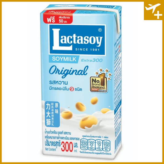 လက်တာဆွိုင်းပဲနို့ ဗူးလတ်|Lactasoy Original (300ml)