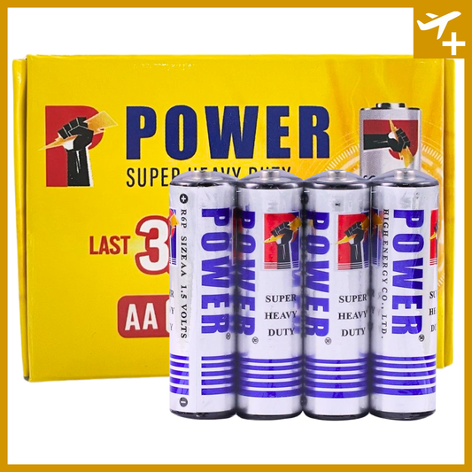 ပါဝါ နာရီဓါတ်ခဲ (အေအေ)|Power Battery AA